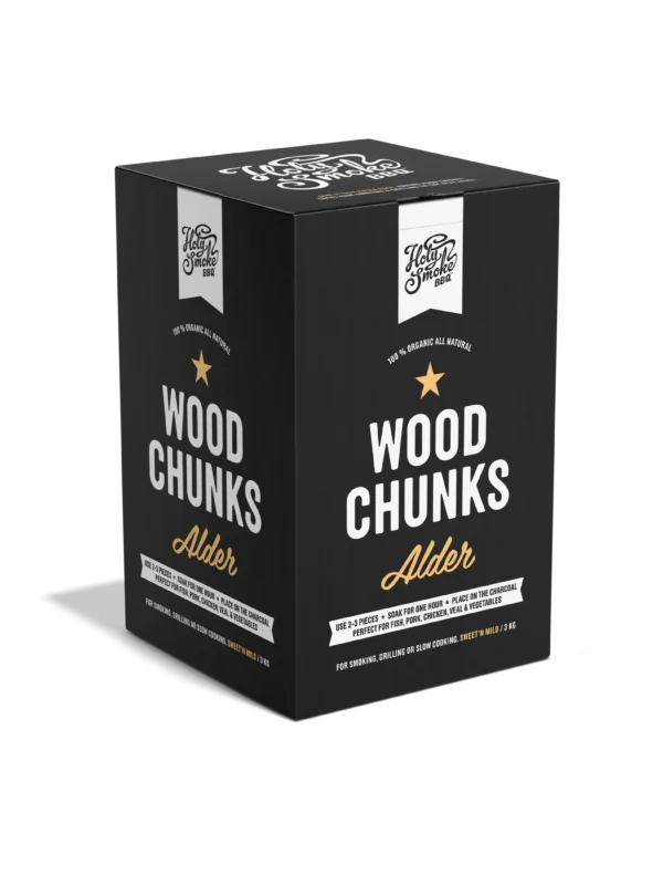 Wood chunks - Alder 3kg